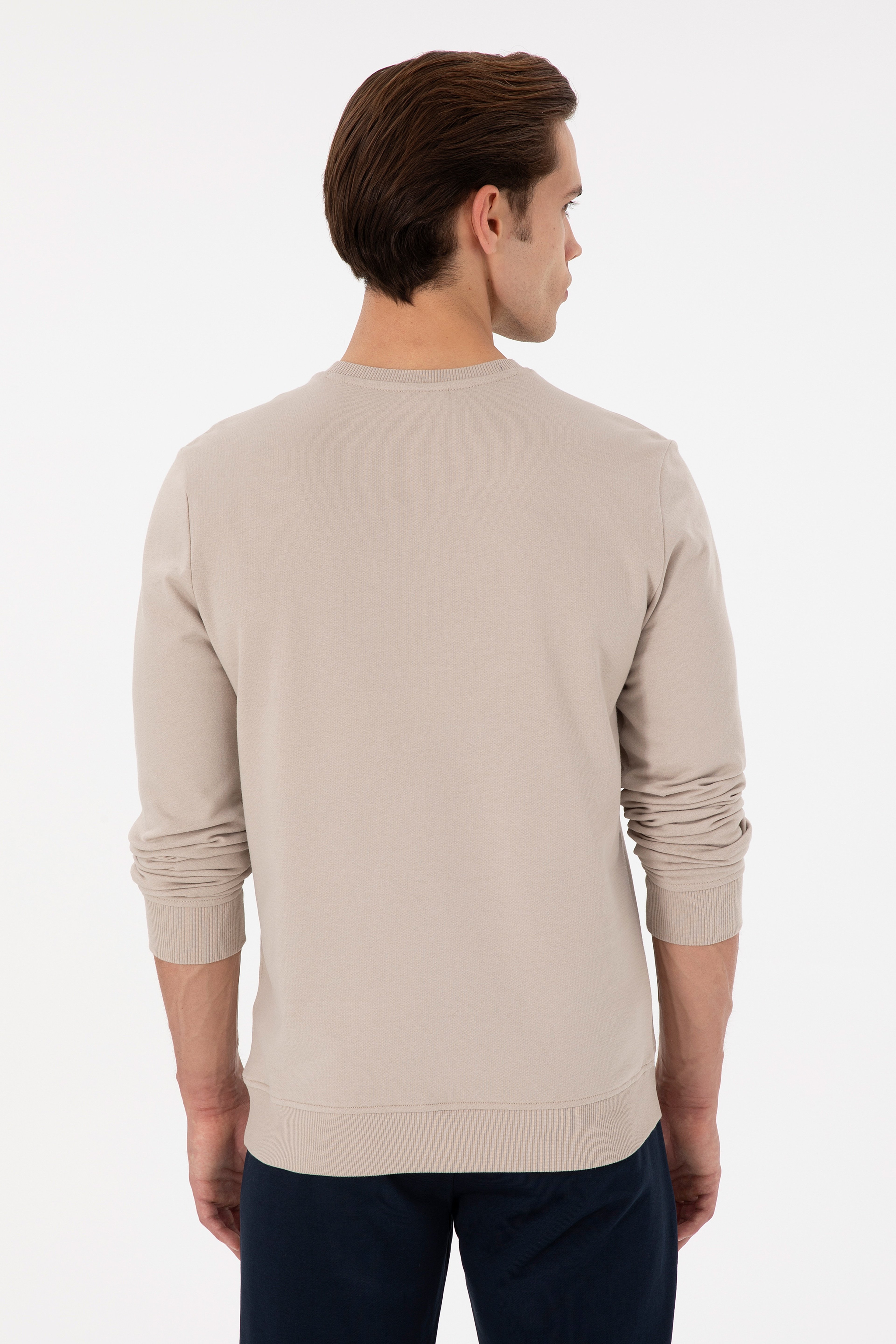 Erkek Taş Sweatshirt - Image 5