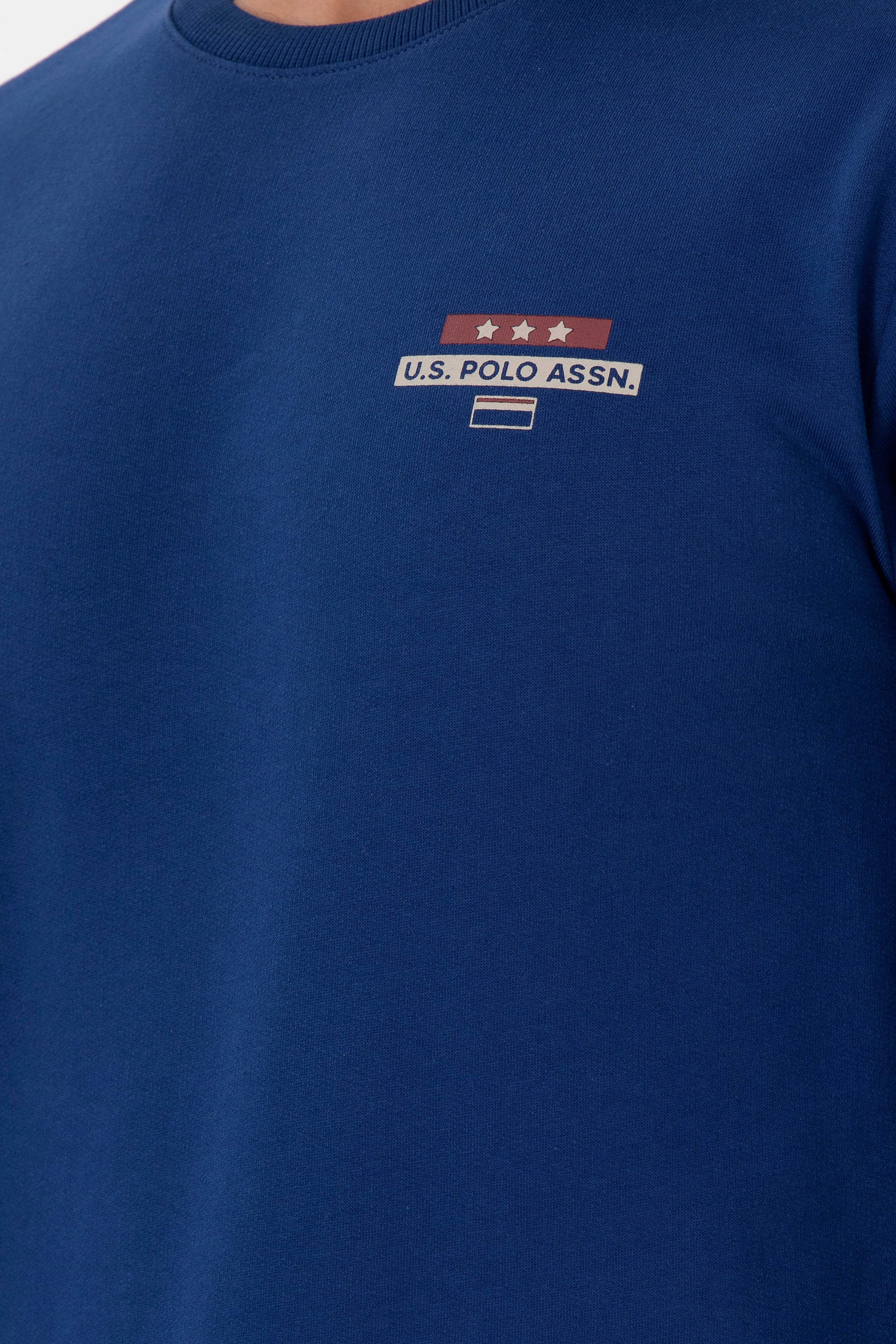 Erkek İndigo Sweatshirt