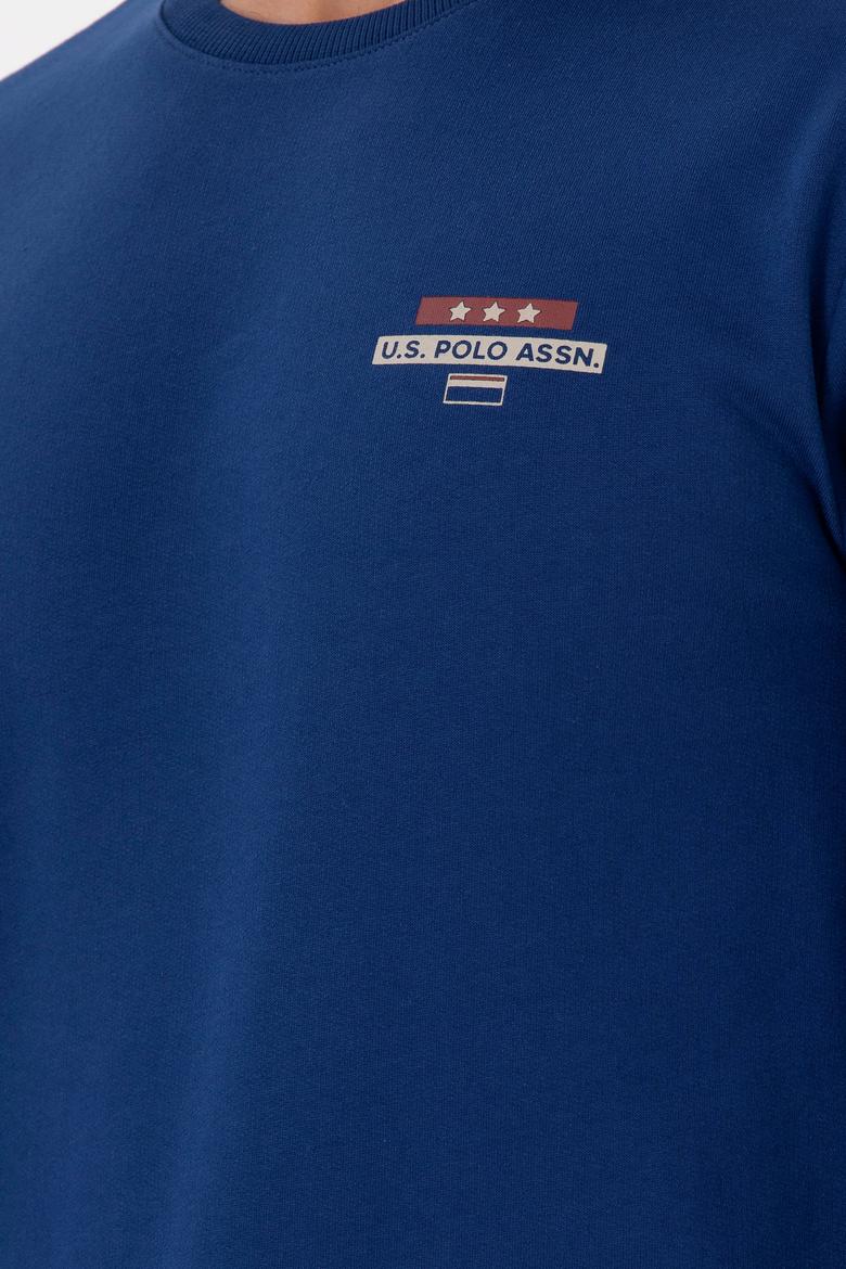 Erkek İndigo Sweatshirt - 50293742036