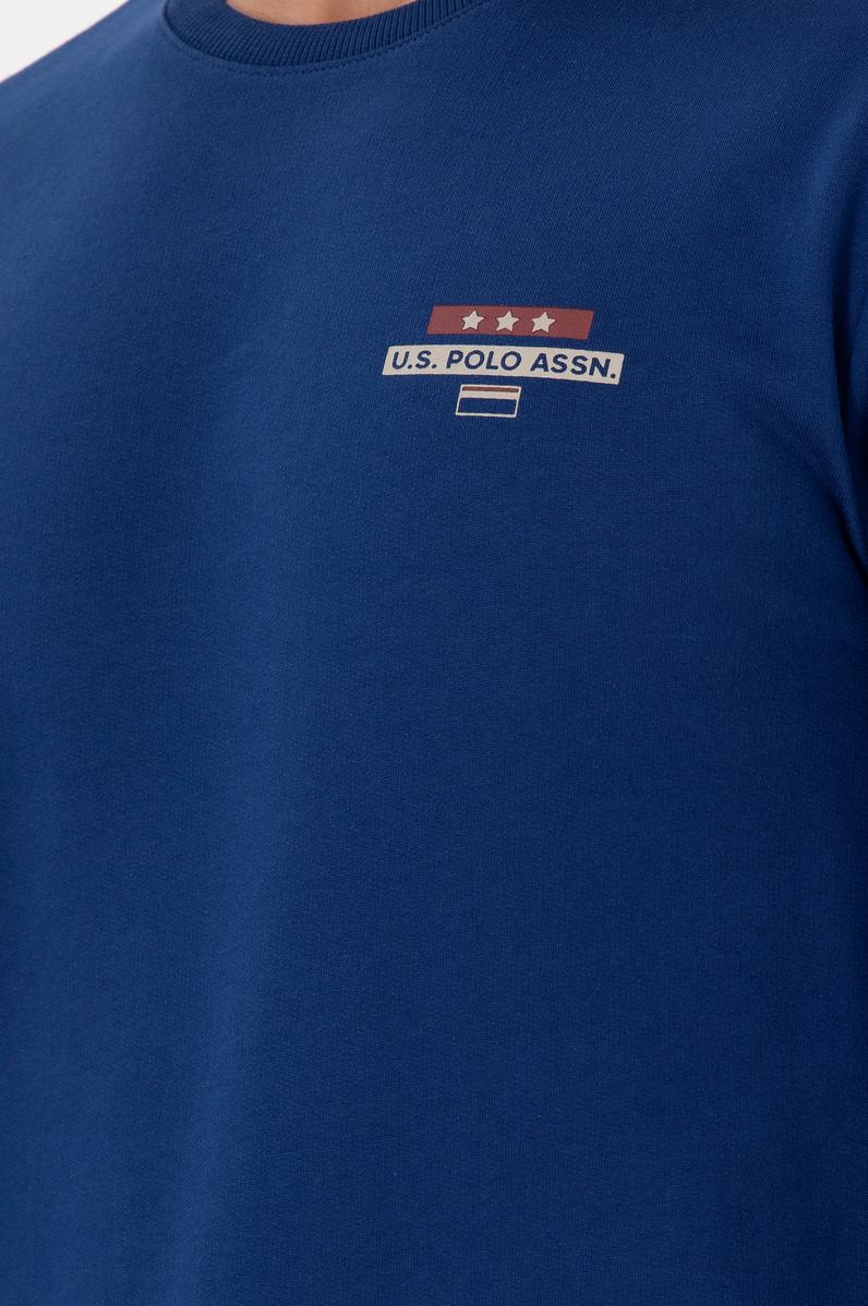 Erkek İndigo Sweatshirt