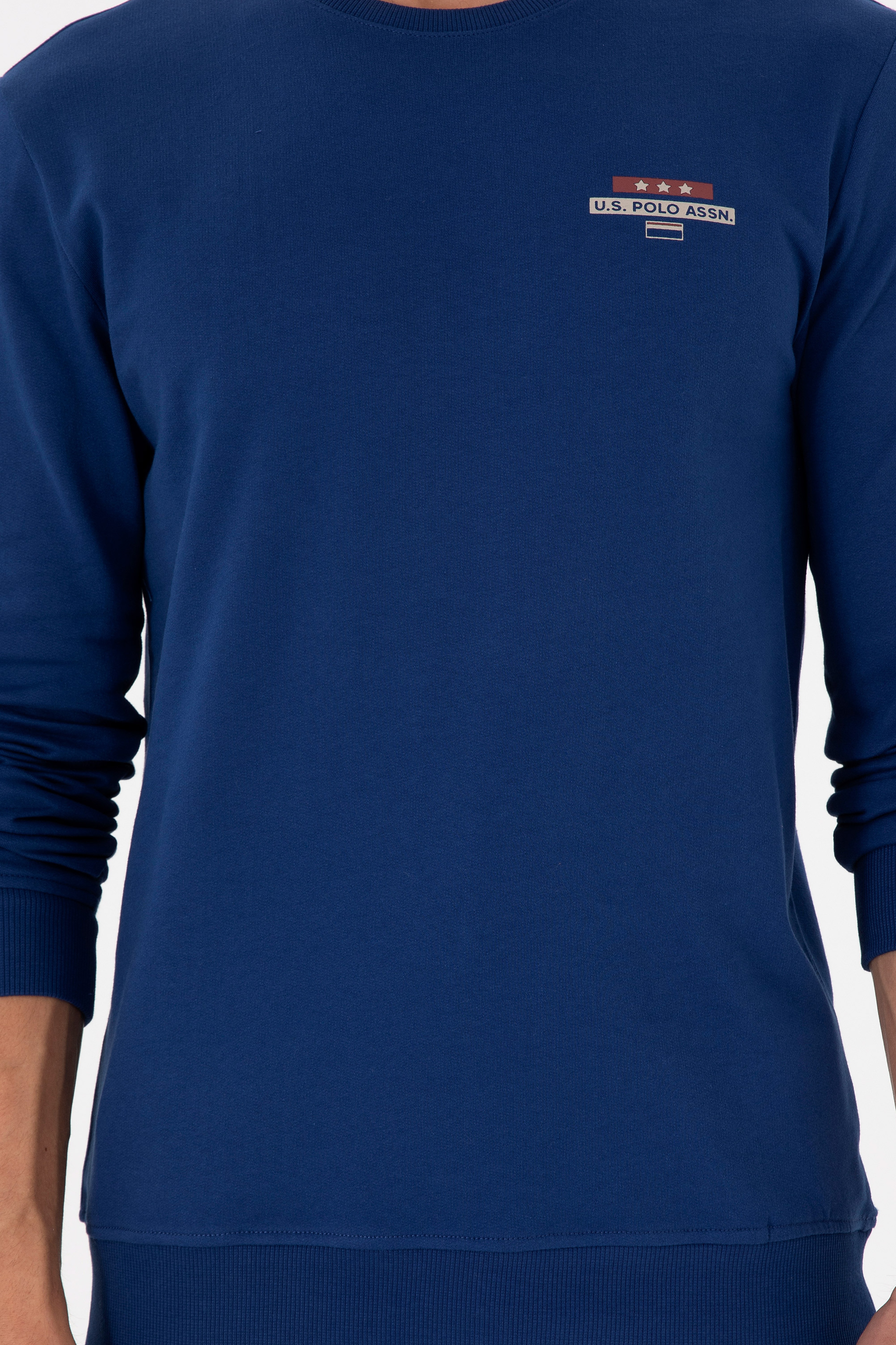 Erkek İndigo Sweatshirt