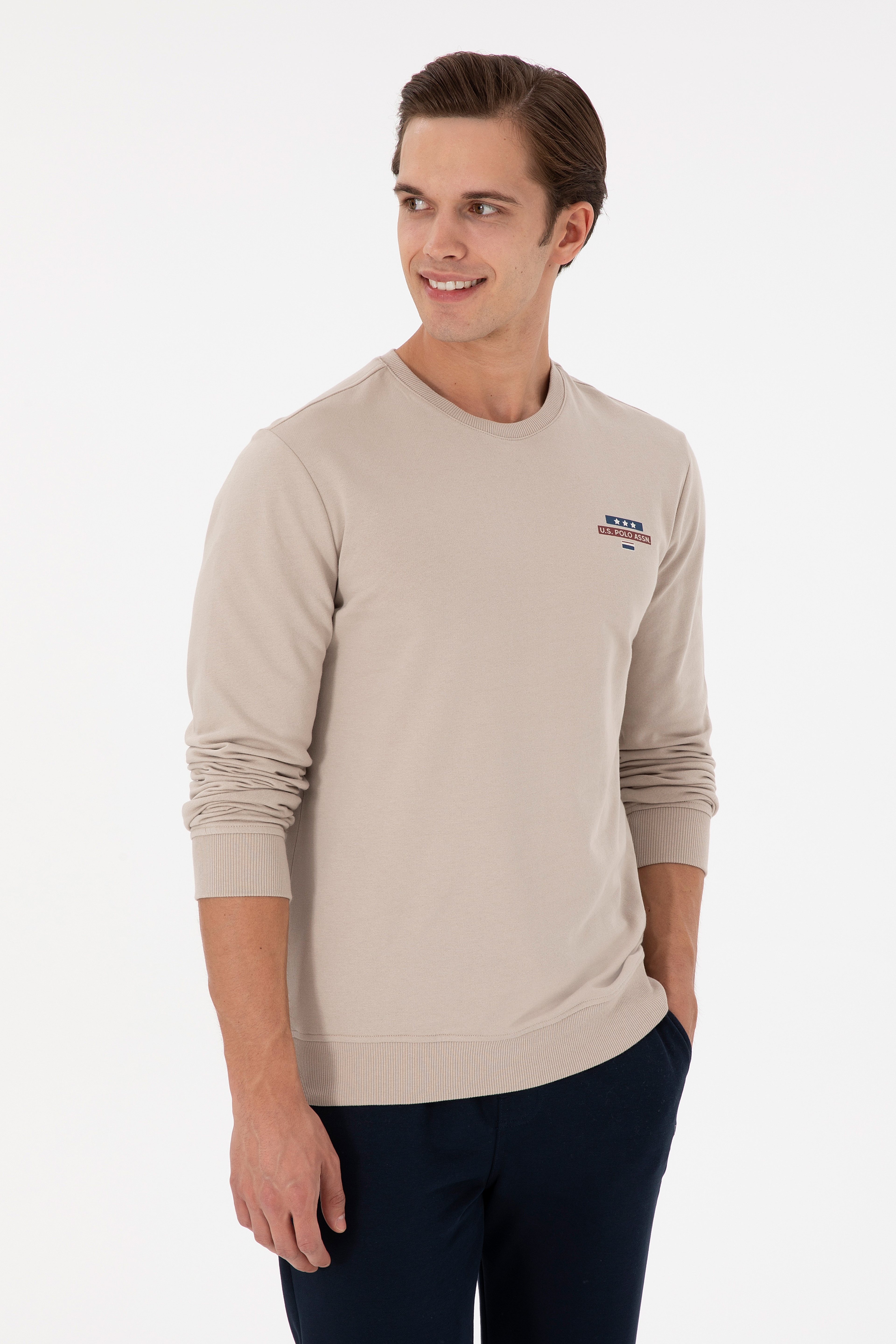 Erkek Taş Sweatshirt - Image 1