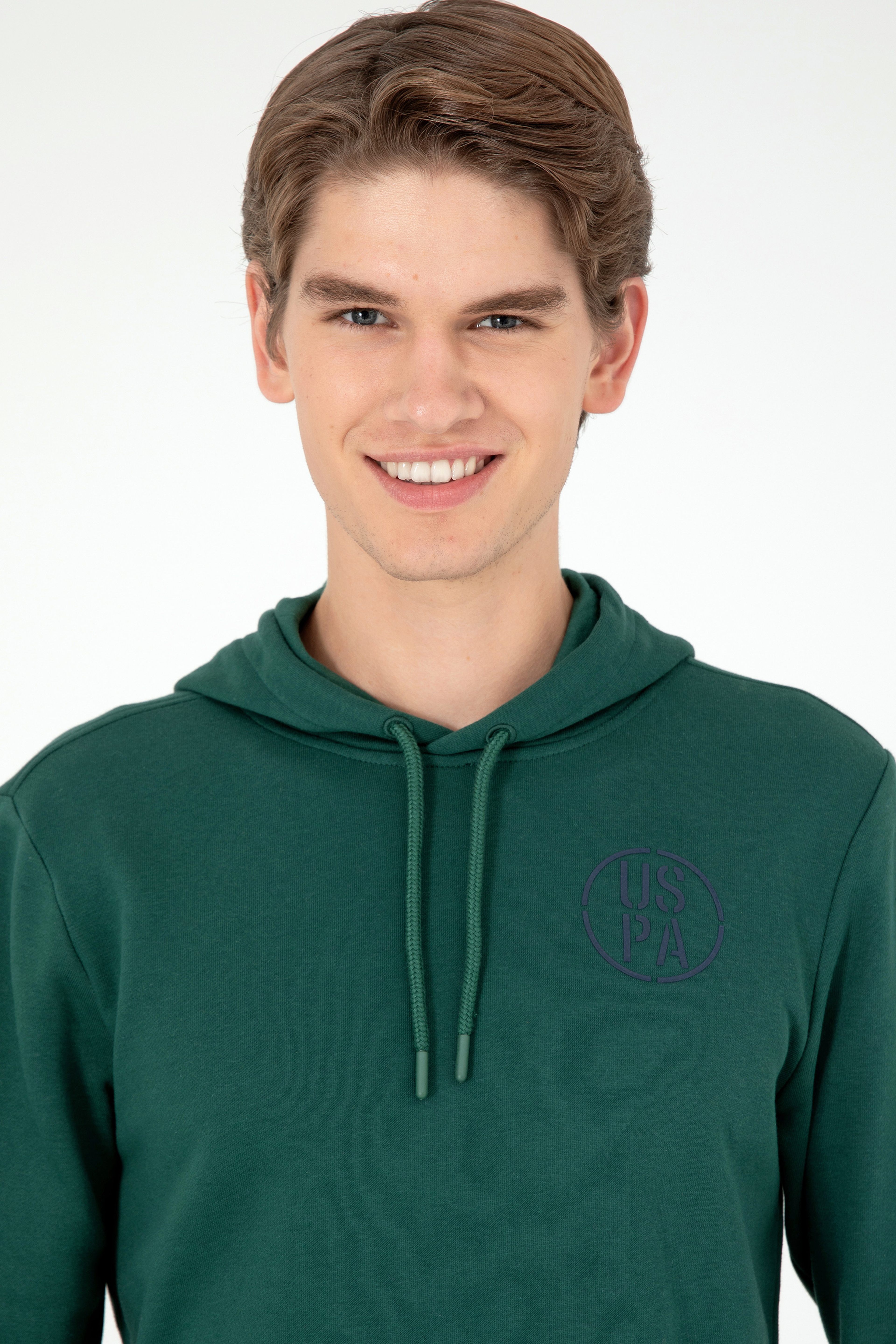 Erkek Koyu Yeşil Sweatshirt - Image 2
