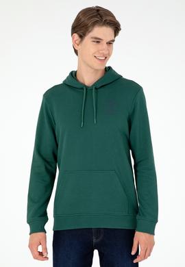Erkek Koyu Yeşil Sweatshirt - 50293361087
