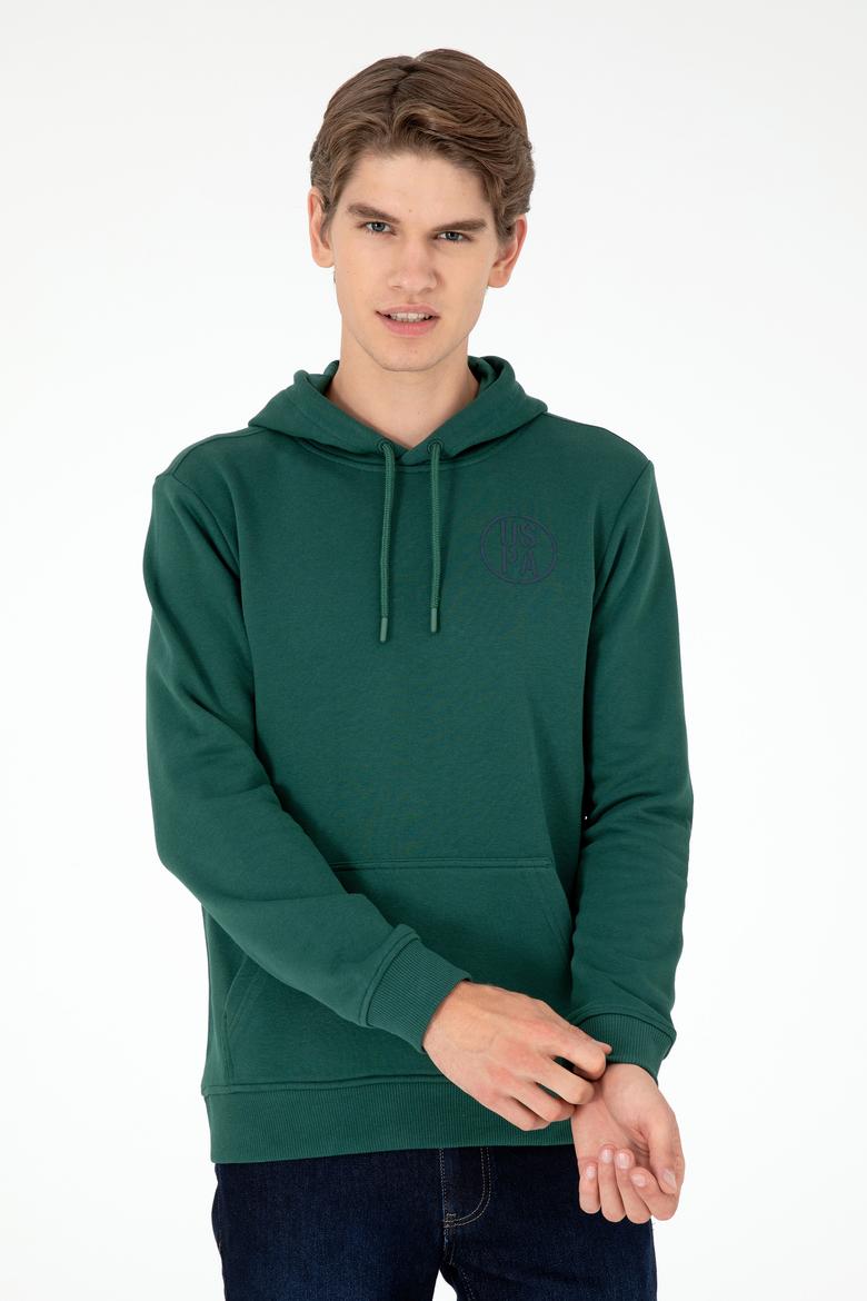 Erkek Koyu Yeşil Sweatshirt - 50293361087