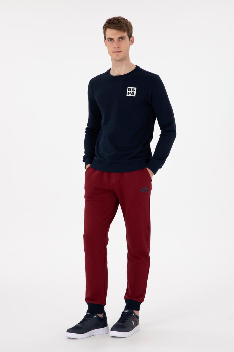 Erkek Regular Fit Bisiklet Yaka Lacivert Sweatshirt - 50293456007
