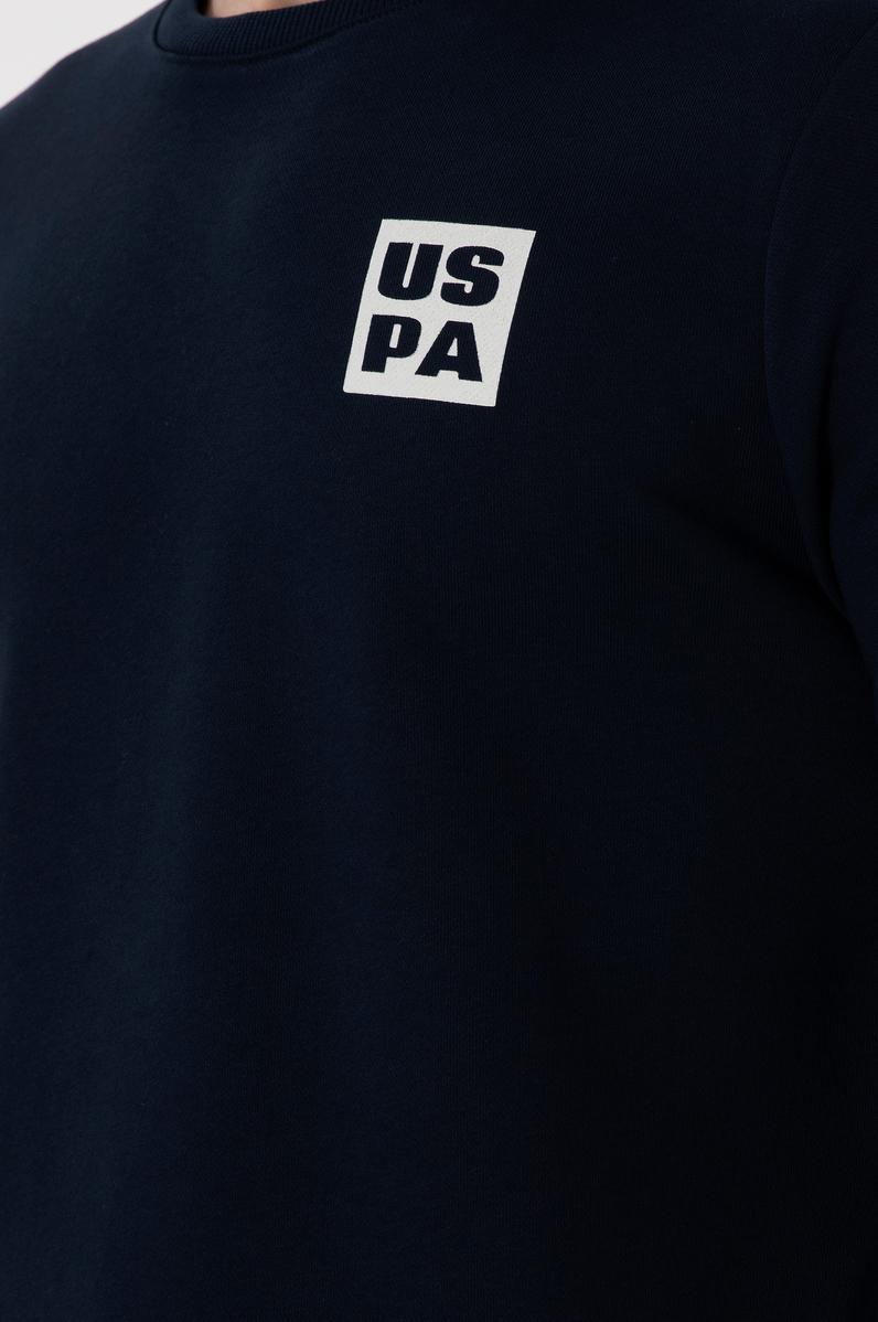 Erkek Regular Fit Bisiklet Yaka Lacivert Sweatshirt