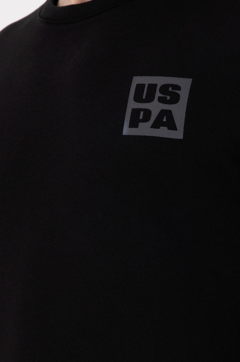 Erkek Regular Fit Bisiklet Yaka Siyah Sweatshirt