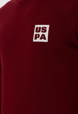 Erkek Regular Fit Bisiklet Yaka Bordo Sweatshirt - 50293456026