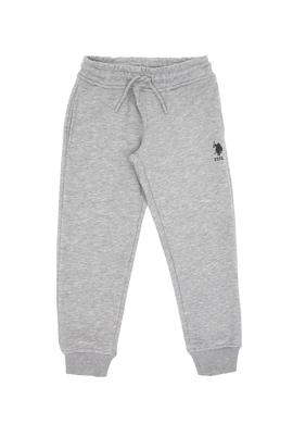 Erkek Çocuk Gri Melanj Eşofman Altı - 50298245017