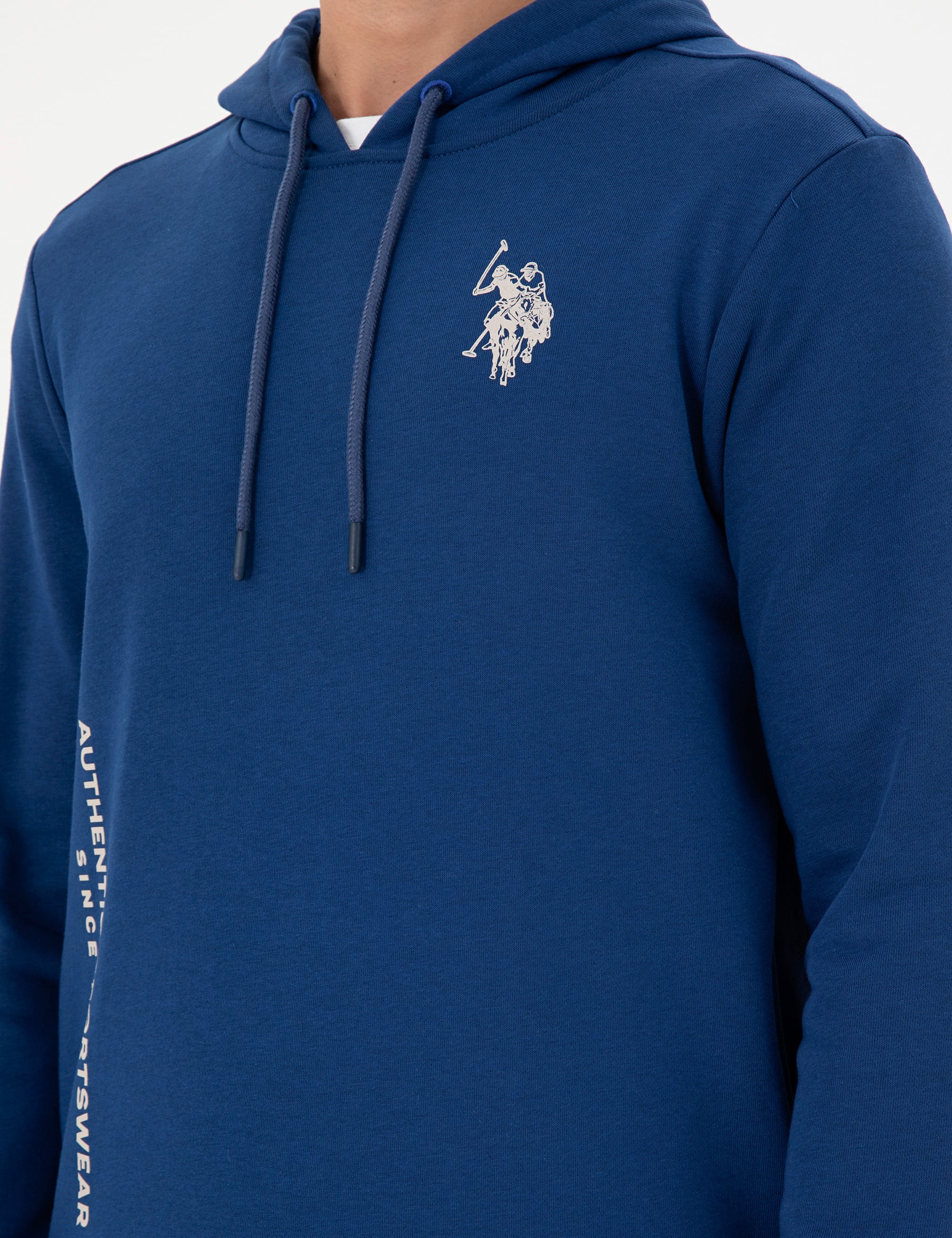 Erkek İndigo Sweatshirt - Image 7