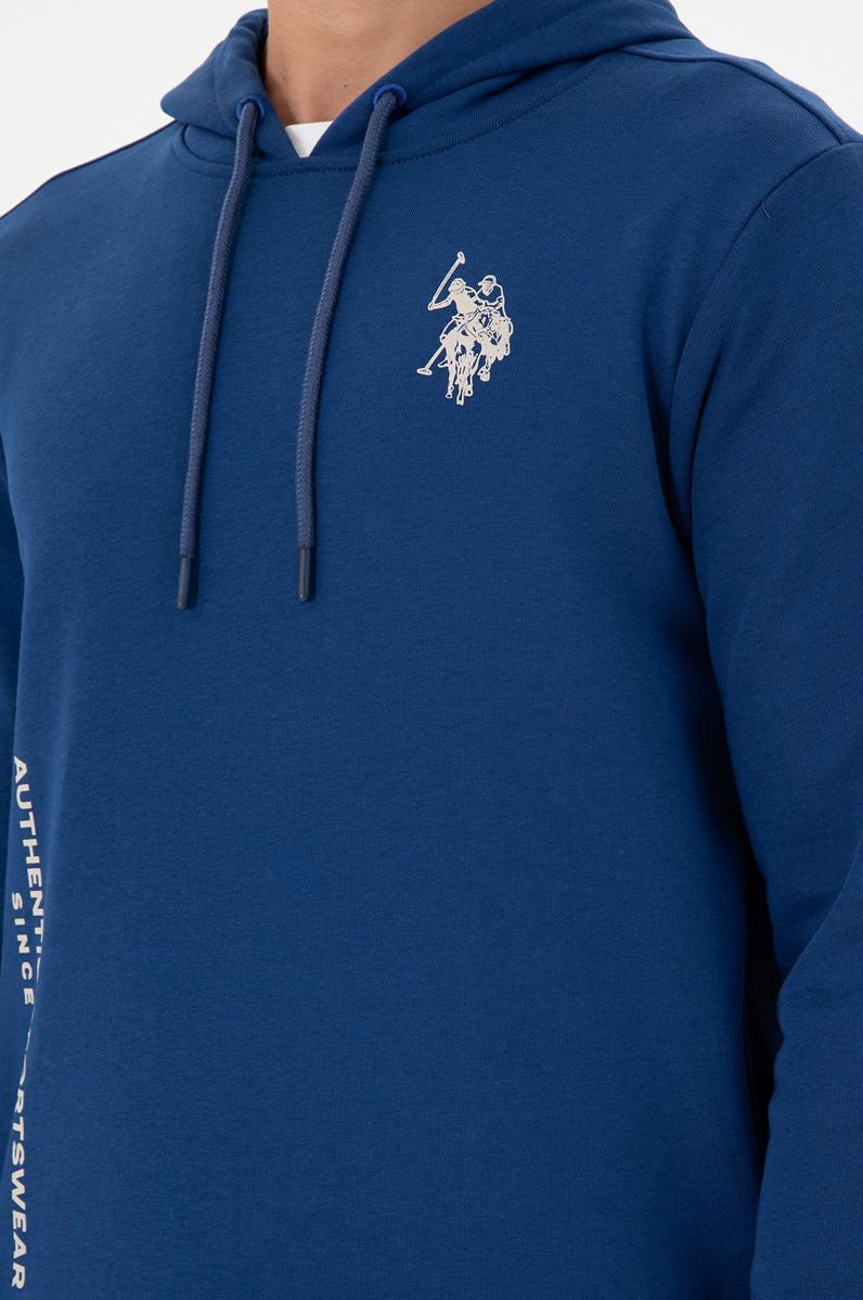 Erkek İndigo Sweatshirt