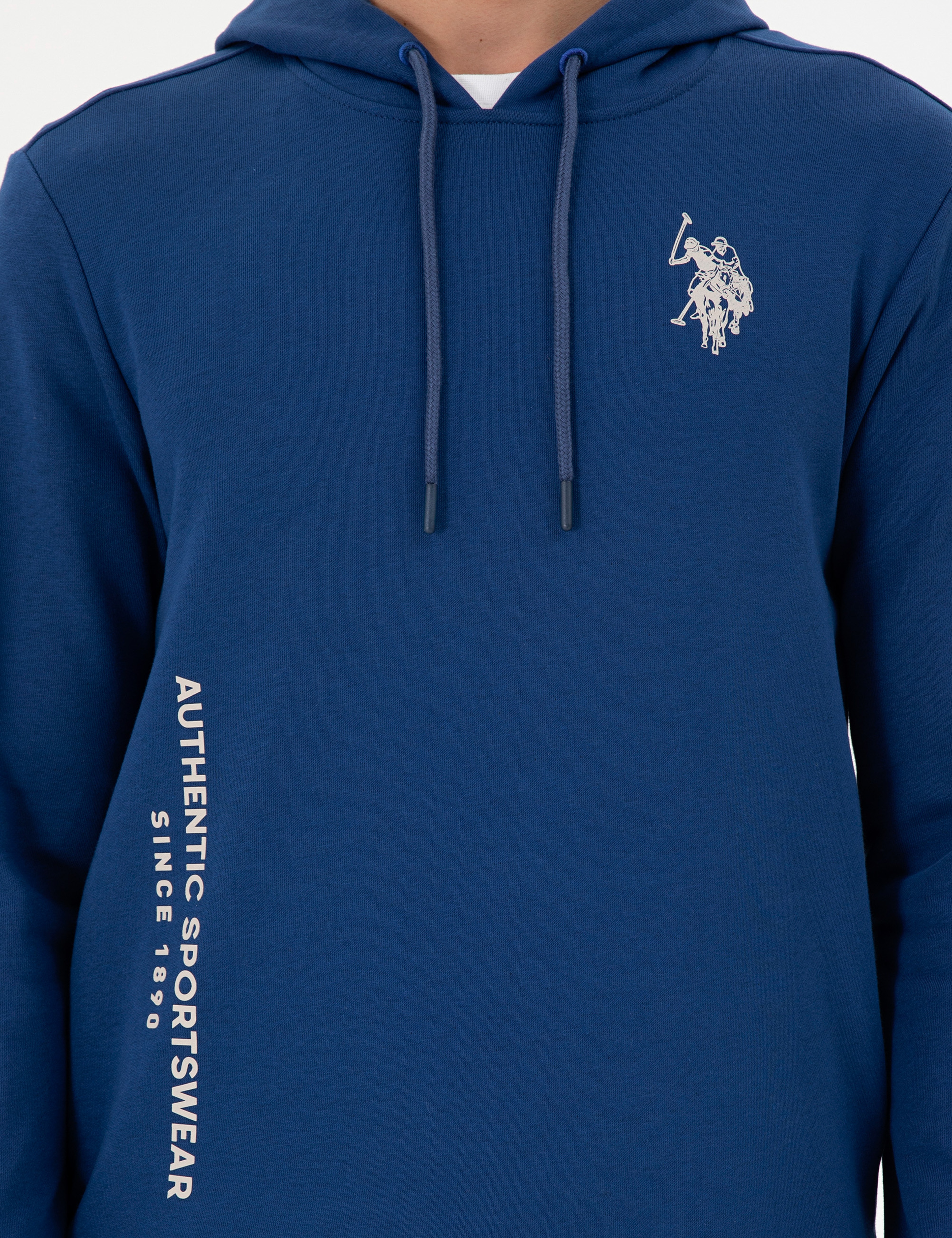 Erkek İndigo Sweatshirt - Image 6