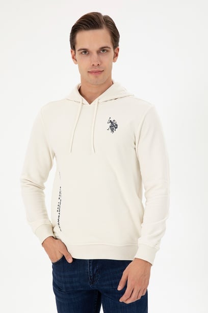 Erkek Krem Sweatshirt
