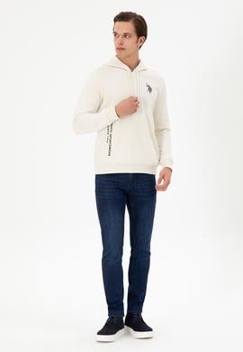 Erkek Krem Sweatshirt - 50293406019