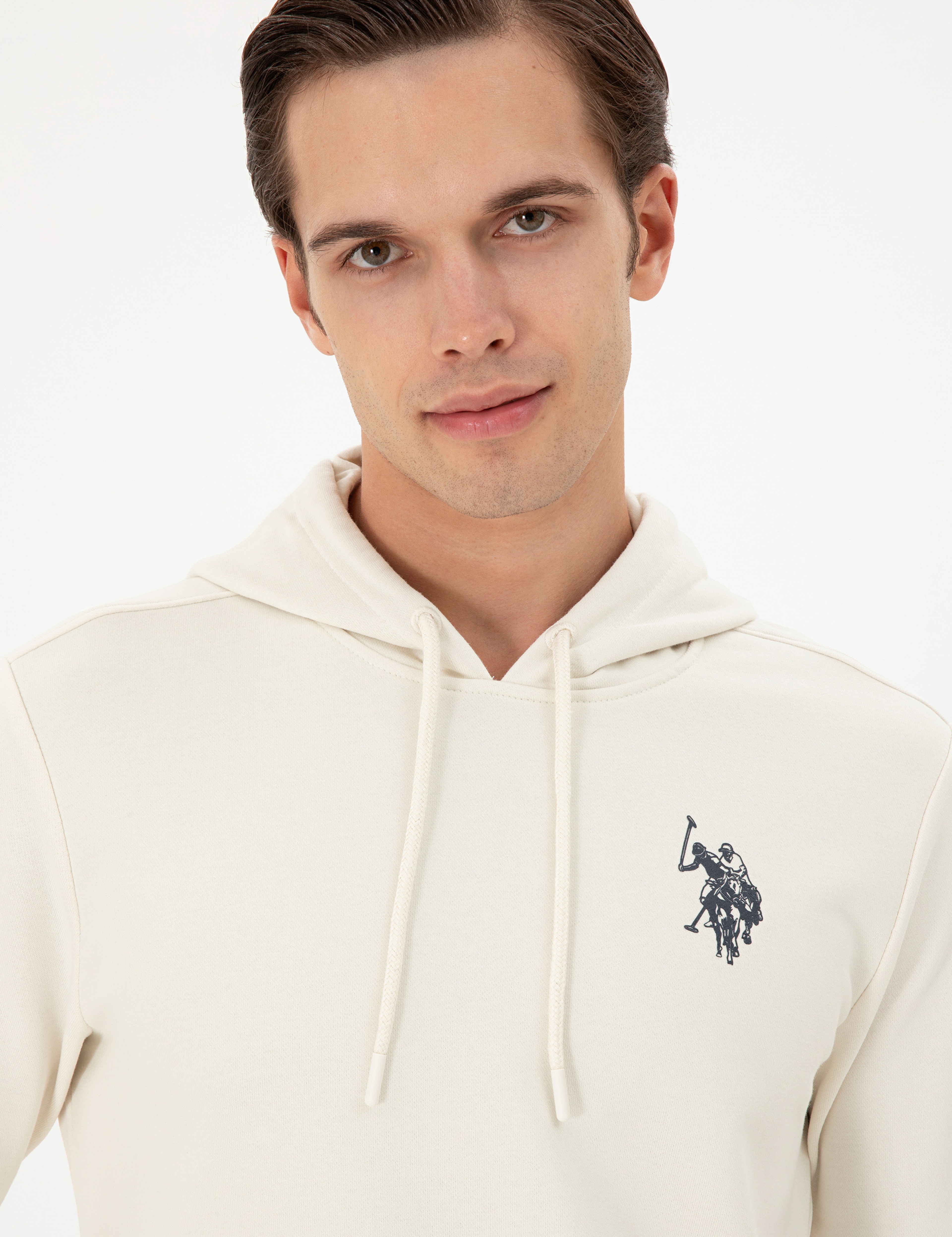 Erkek Krem Sweatshirt - Image 2
