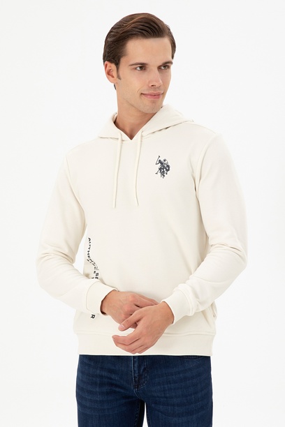 Erkek Krem Sweatshirt