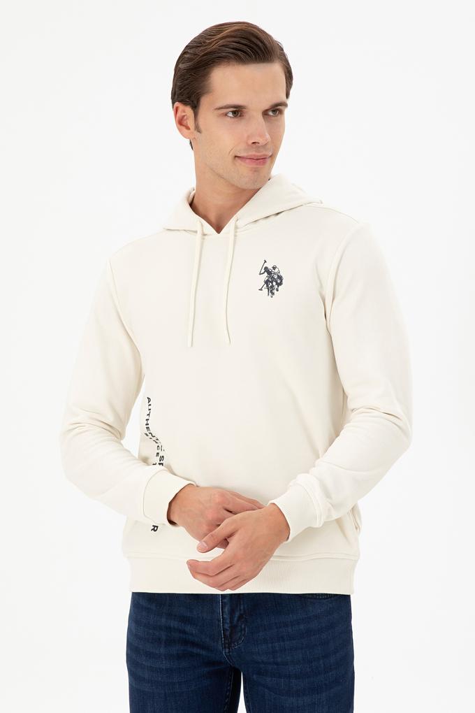 Erkek Krem Sweatshirt
