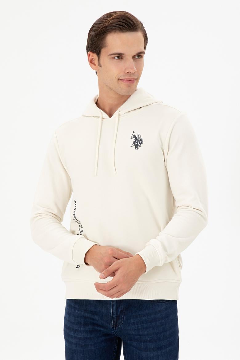 Erkek Krem Sweatshirt