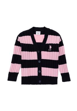 Kız Çocuk Lacivert Triko Hırka - 50297167002