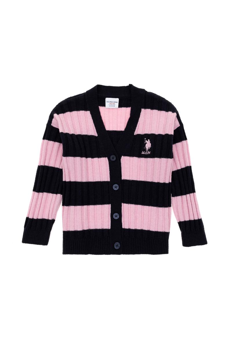 Kız Çocuk Lacivert Triko Hırka - 50297167002