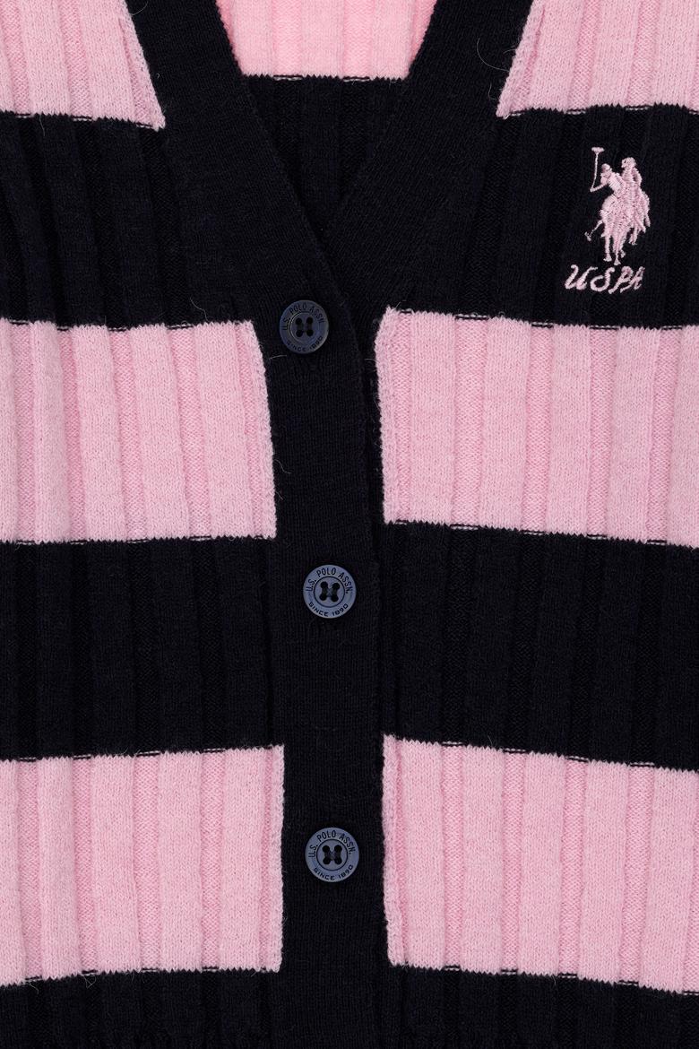 Kız Çocuk Lacivert Triko Hırka - 50297167002