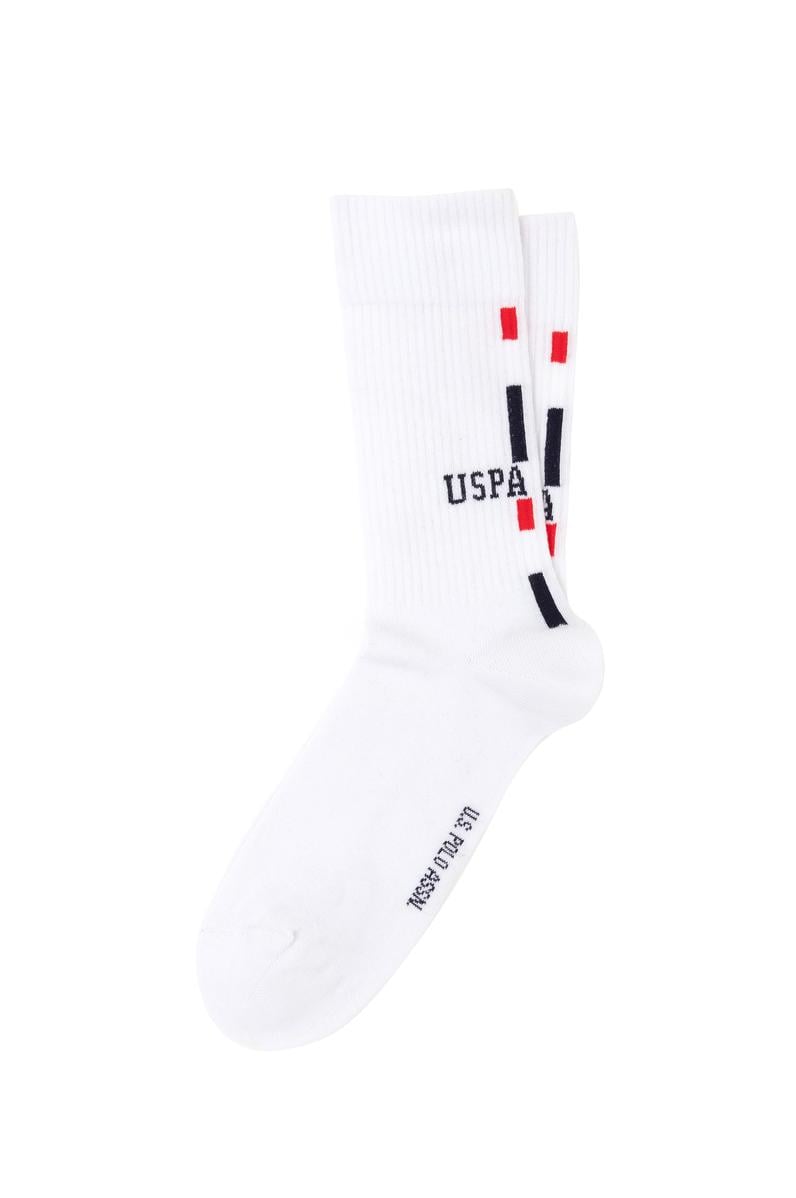Erkek Beyaz Soket Çorap