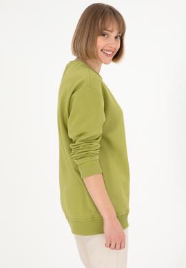 Erkek Bisiklet Yaka Fıstık Basic Şardonlu Sweatshirt - 50295148183