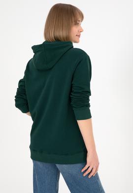 Erkek Koyu Yeşil Basic Sweatshirt - 50295167077