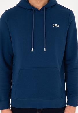 Erkek İndigo Basic Sweatshirt - 50295176044