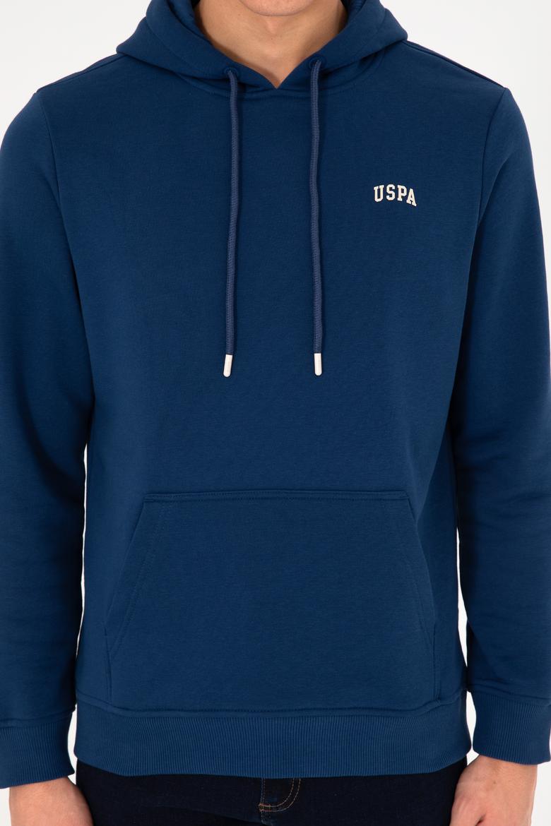 Erkek İndigo Basic Sweatshirt - 50295176044