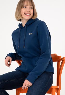 Erkek İndigo Basic Sweatshirt - 50295176044