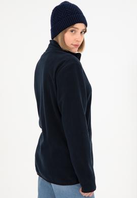 Erkek Lacivert Basic Polar Hırka - 50298066060