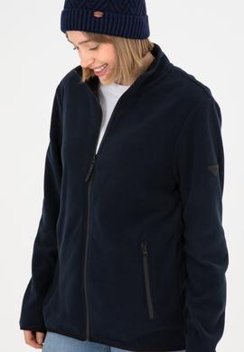 Erkek Lacivert Basic Polar Hırka - 50298066060