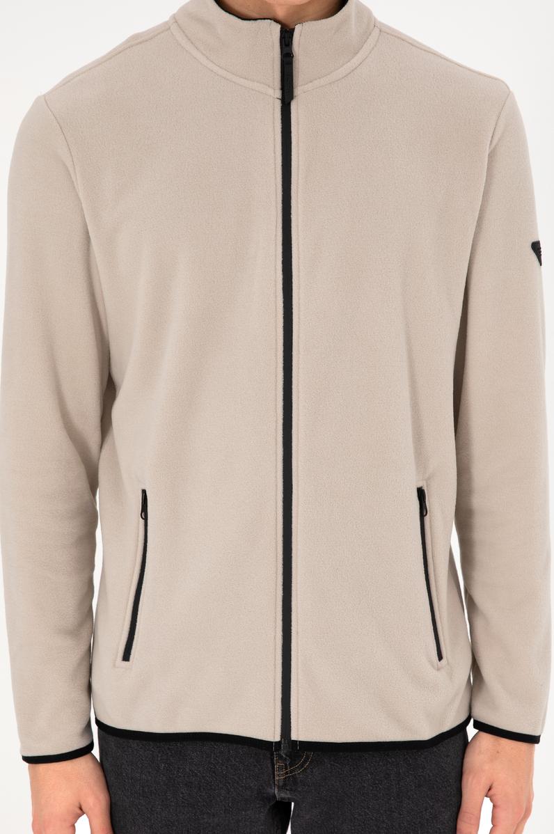 Erkek Taş Basic Polar Hırka