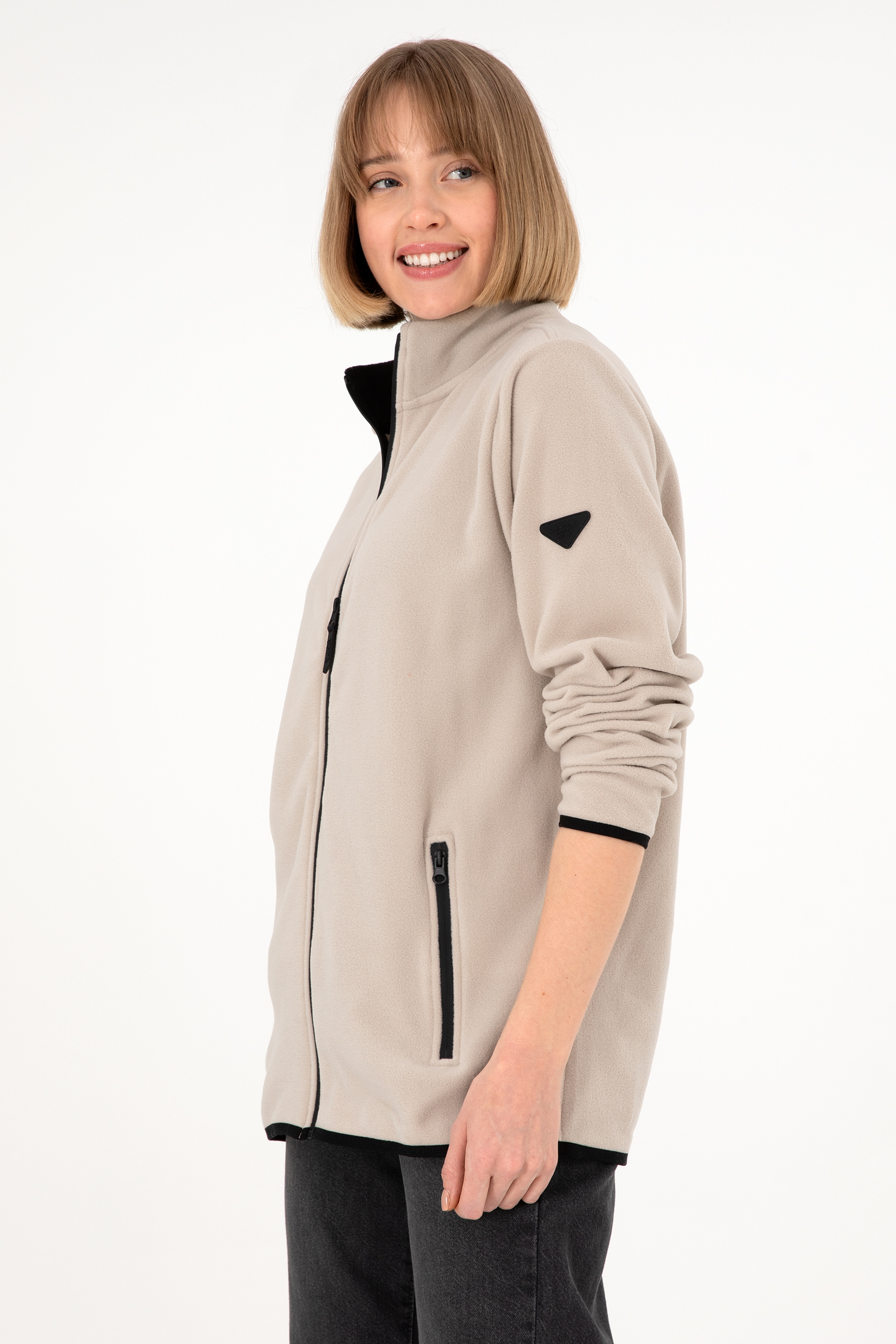 Erkek Taş Basic Polar Hırka - Image 2