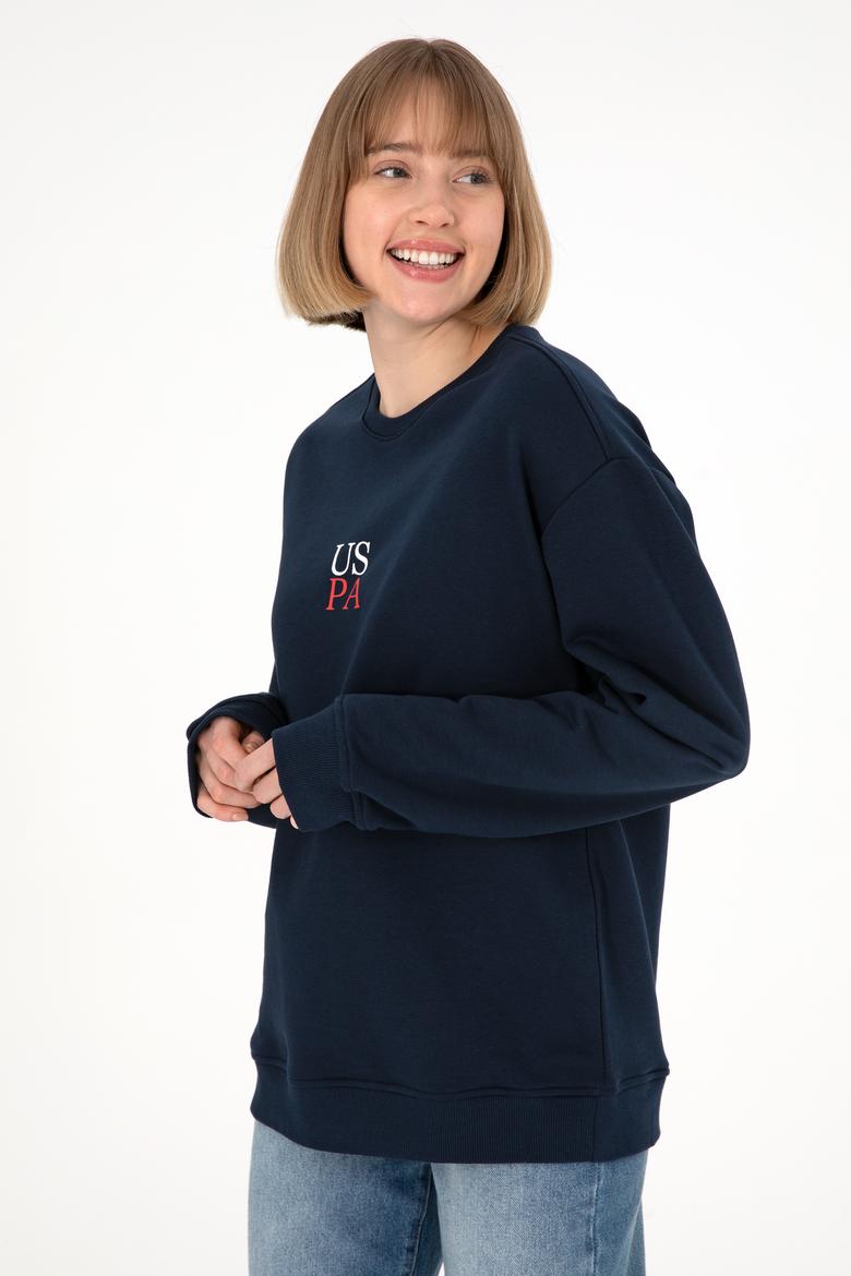 Erkek Lacivert Basic Sweatshirt - 50293420069