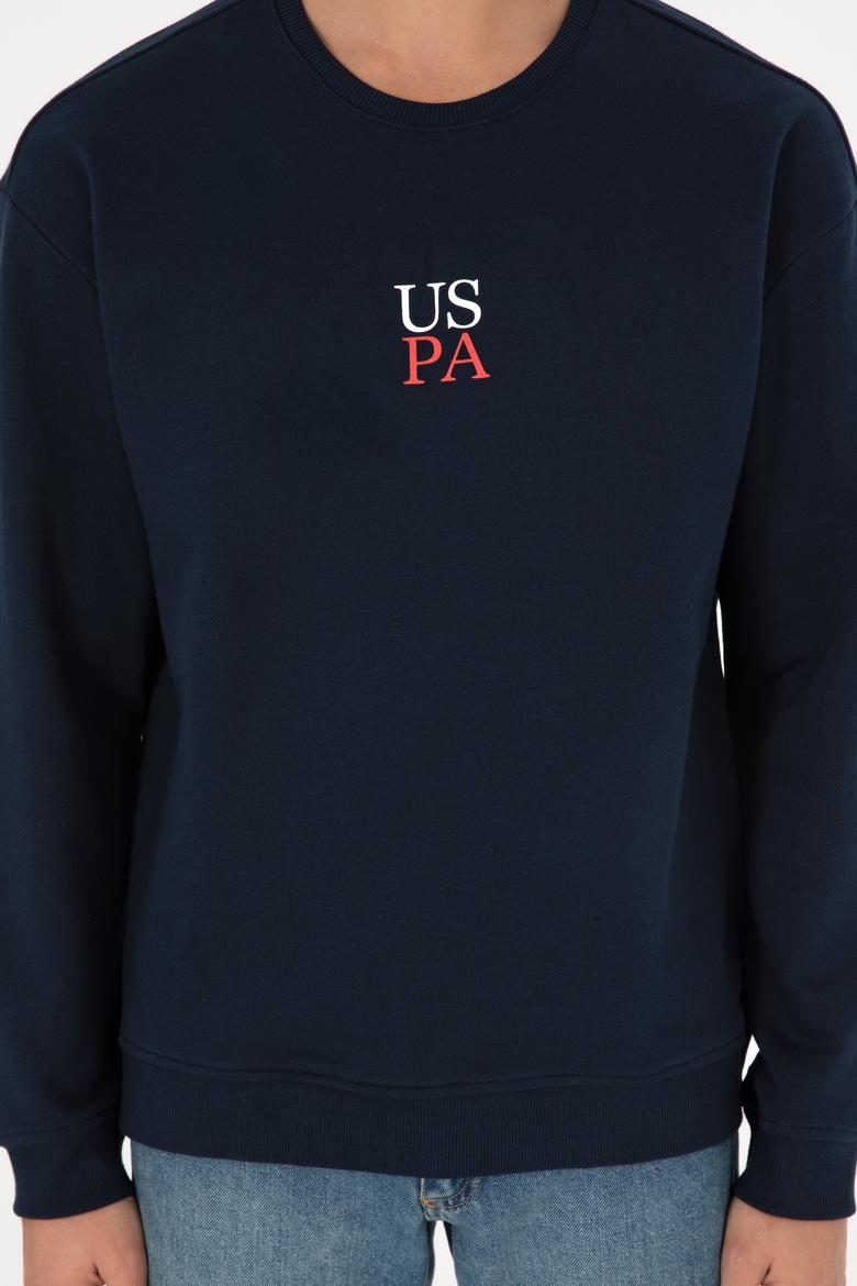 Erkek Lacivert Basic Sweatshirt - 50293420069