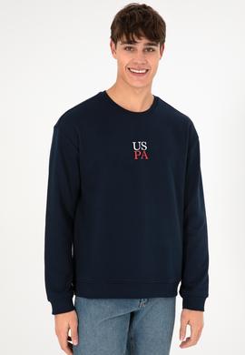 Erkek Lacivert Basic Sweatshirt - 50293420069