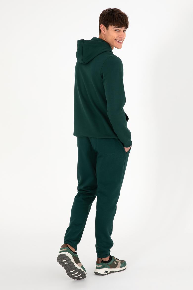 Erkek Koyu Yeşil Şardonlu Eşofman Altı - 50295146033