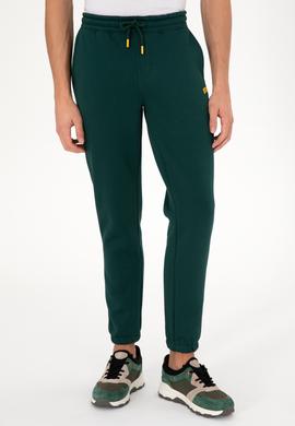 Erkek Koyu Yeşil Şardonlu Eşofman Altı - 50295146033