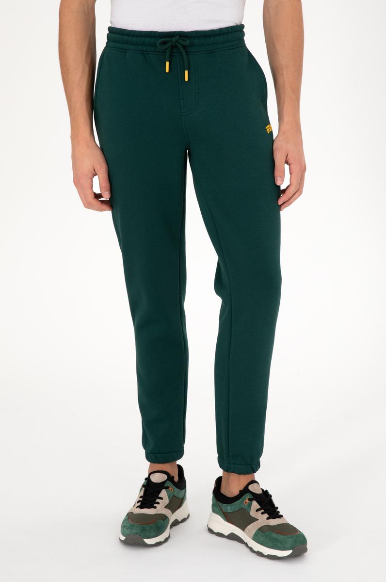 Erkek Koyu Yeşil Şardonlu Eşofman Altı