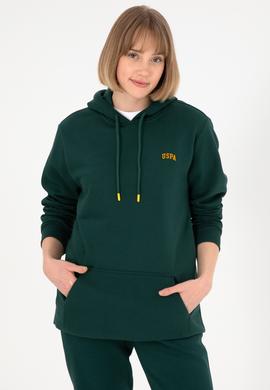 Erkek Koyu Yeşil Basic Sweatshirt - 50295176123