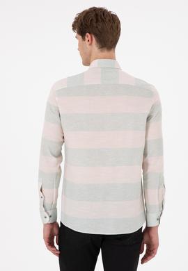 Erkek Mint Uzun Kollu Gömlek - 50291249027