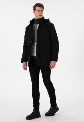 Erkek Siyah Kaban - 50290754013