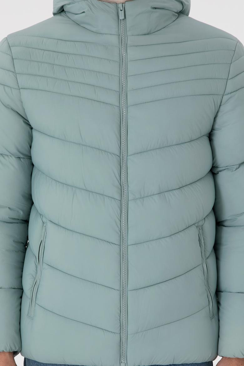 Erkek Su Yeşili Mont - 50290780025