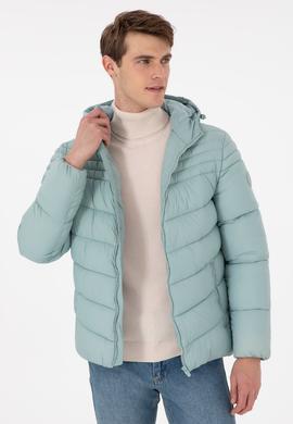 Erkek Su Yeşili Mont - 50290780025