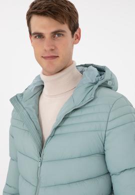 Erkek Su Yeşili Mont - 50290780025
