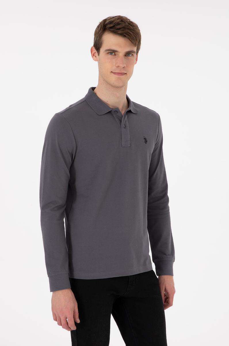 Erkek Antrasit Basic Sweatshirt