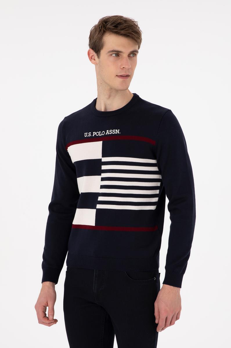 Erkek Lacivert Kazak